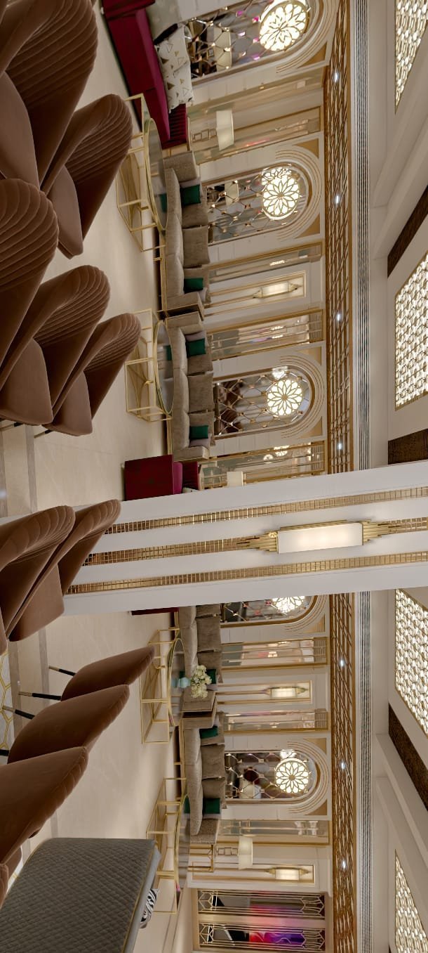 Banquet hall render 3